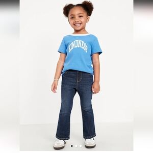 Old Navy Wow High-Waisted Flare-Leg Pull-On Jeans for Toddler Girls